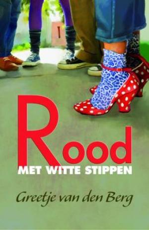 Rood met witte stippen